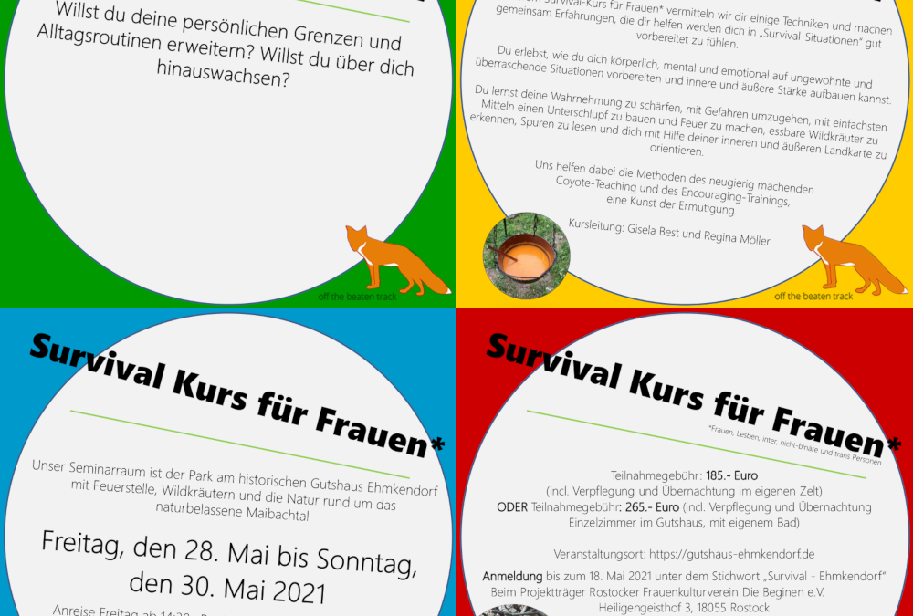 Survival-Kurs für Frauen*