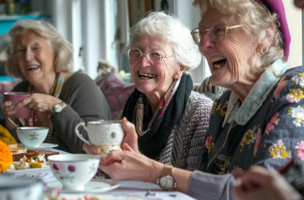 Frauen Ü80 im Gespräch